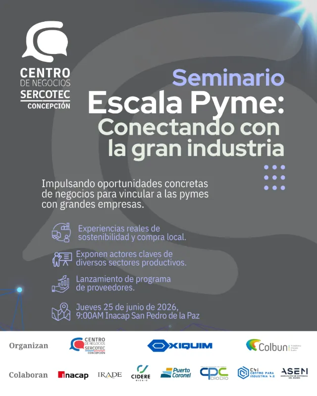 seminario "Escala Pyme: Conectando con la Gran Industria"