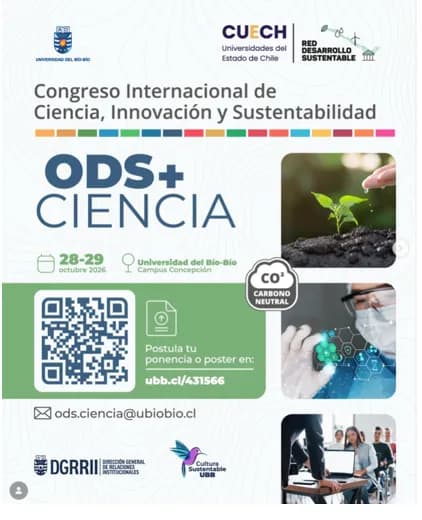 Congreso Internacional de Ciencia, Innovación y Sustentabilidad (ODS+Ciencia 2026)