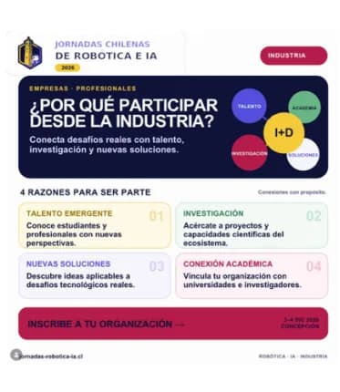 Jornadas Chilenas de Robótica e IA 2026
